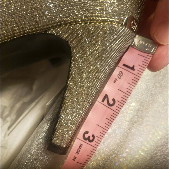 Chanel Sparkle Heels 38.5 GORGEOUS!!! RARE 😍😍😍 - Picture 17 of 17